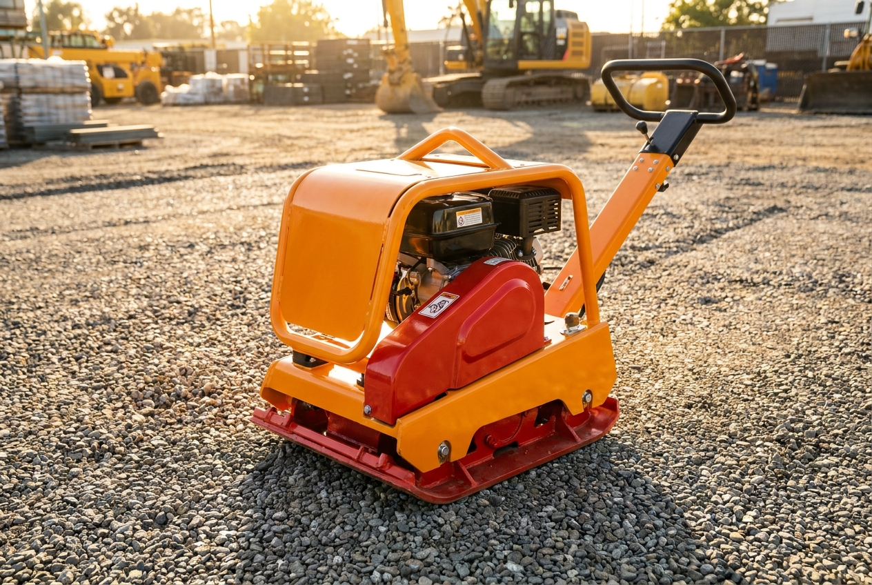 Plate Compactor rental Golden Valley Materials Tracy CA