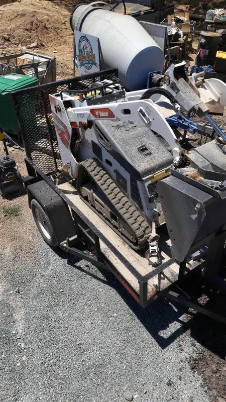 Heavy equipment and machinery on-site, ready for contractor rental and material handling services.